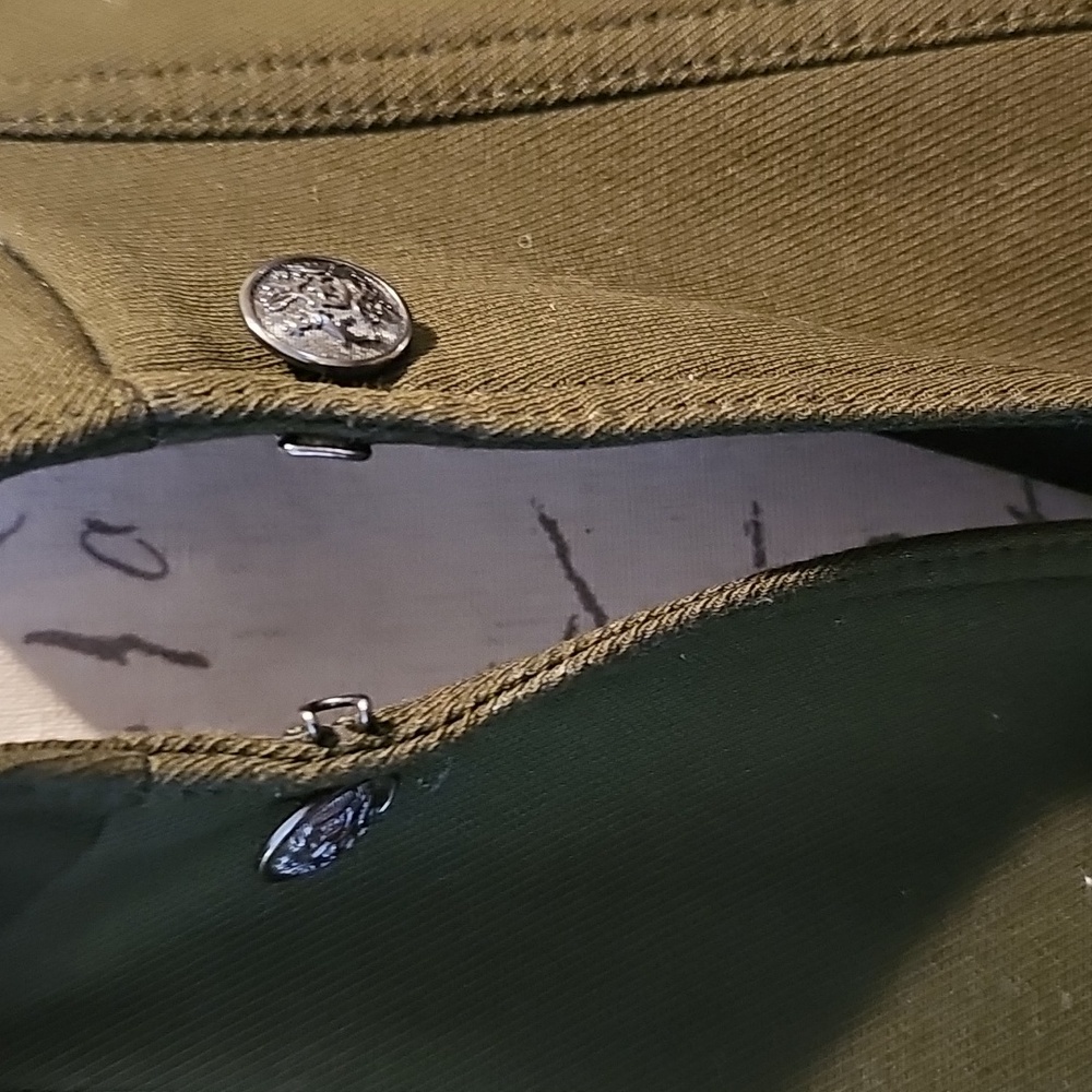 New TALBOTS JACKET...size 16.....army green. - Picture 4 of 9